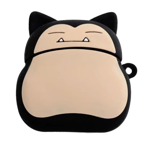 Funda para AirPods 1/2 con Diseño de Pokémon Snorlax - Silicona Protectora, Antideslizante | Estilo Relajado y Duradero - Imagen 3